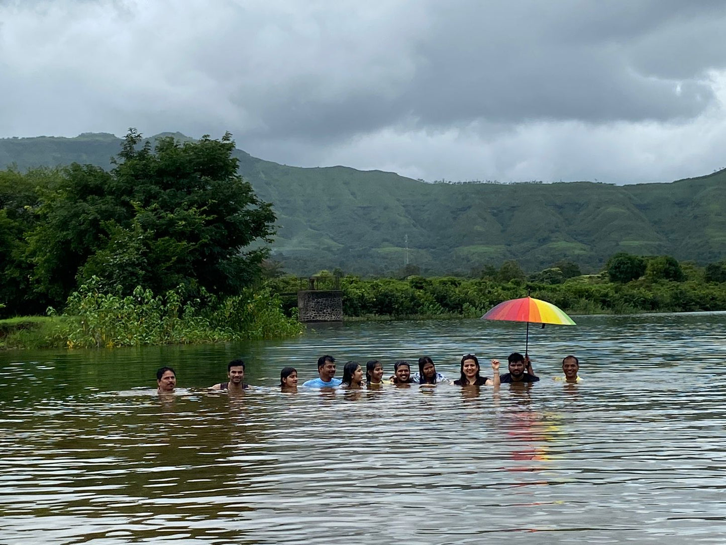 Mhakoshi (Bhor)- Backwater view resort with private water fall, Stay & 100 + Exclusive Plants