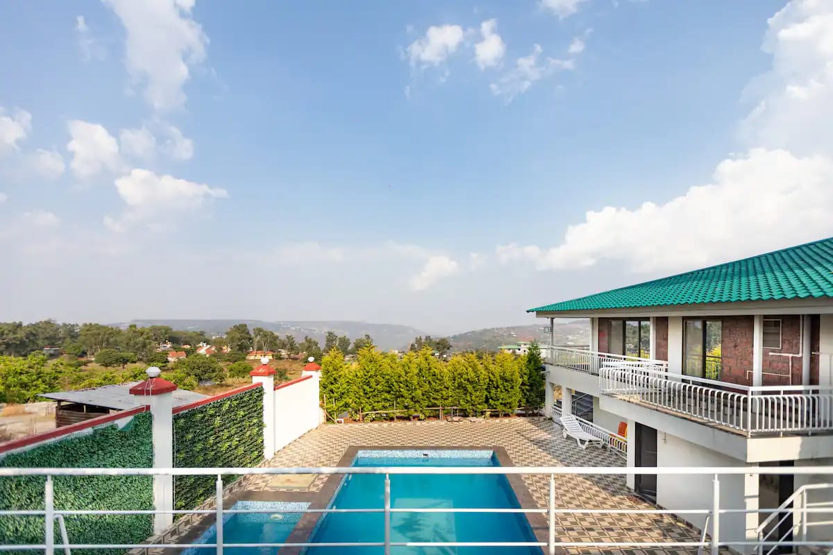9 BHK  AC Bungalow with swimming pool (Mountain  View ) (Bungalow No -  # 9)