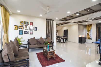 4 BHK AC Villa with swimming pool  (valley view) (Bungalow No -  # 4B)