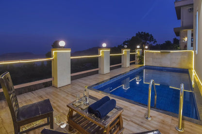 4 BHK AC Villa with swimming pool  (valley view) (Bungalow No -  # 4B)