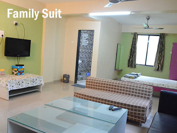 Ladghar Beach : Stay in AC premium cottages at Blue Breeze Resort.