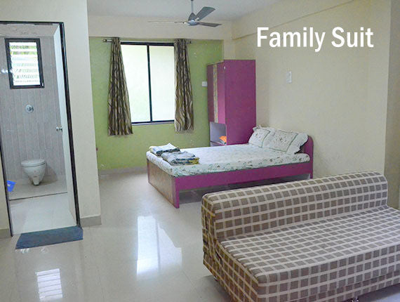 Ladghar Beach : Stay in AC premium cottages at Blue Breeze Resort.