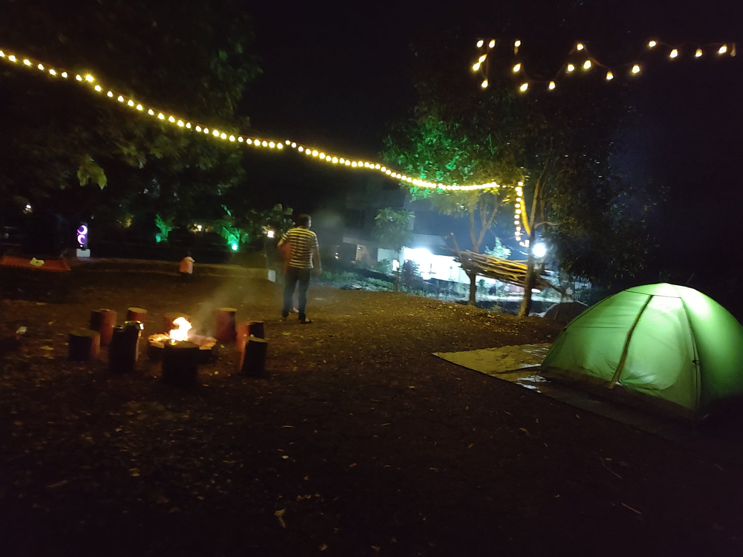 Rohida Farm Camping (Ambawade) : Stay in Tent  Night Camp Fire with Music, All Meals (Veg/Non-Veg) & MORE!